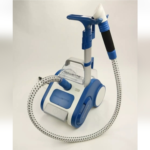 Rowenta Precision Valet Garment Steamer Blue White 1550W GS 6030 - Picture 2 of 7